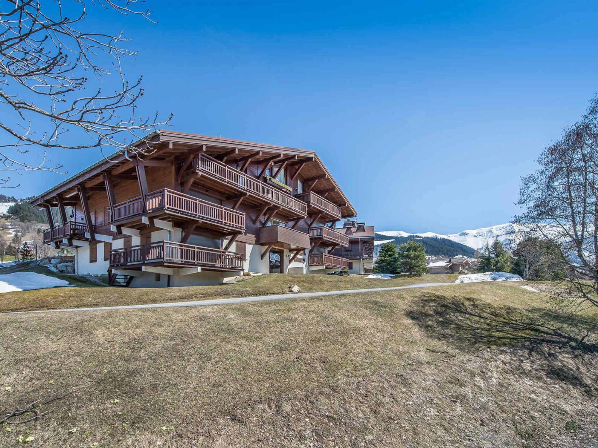 Studio 4 Pers - Balcon - Proximite Pistes Et Golf - Tv - Garage - Animaux Ok - Tennis En Ete - Fr-1-453-82 Megève Екстериор снимка